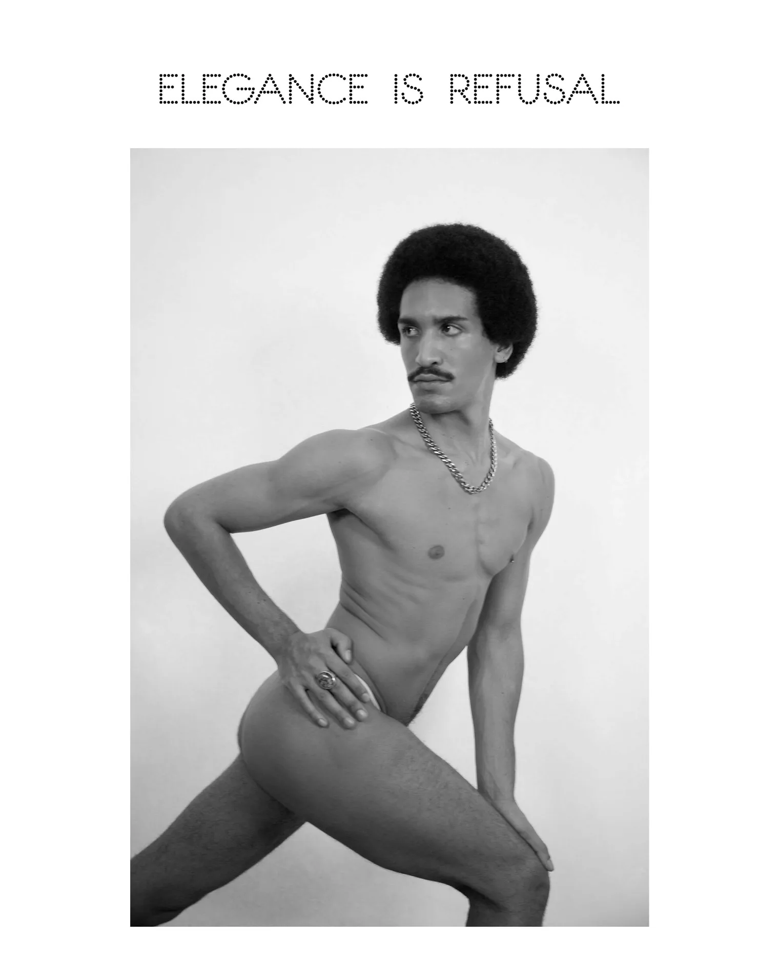 Elegance Is Refusal: Gotta Move — photograph 1